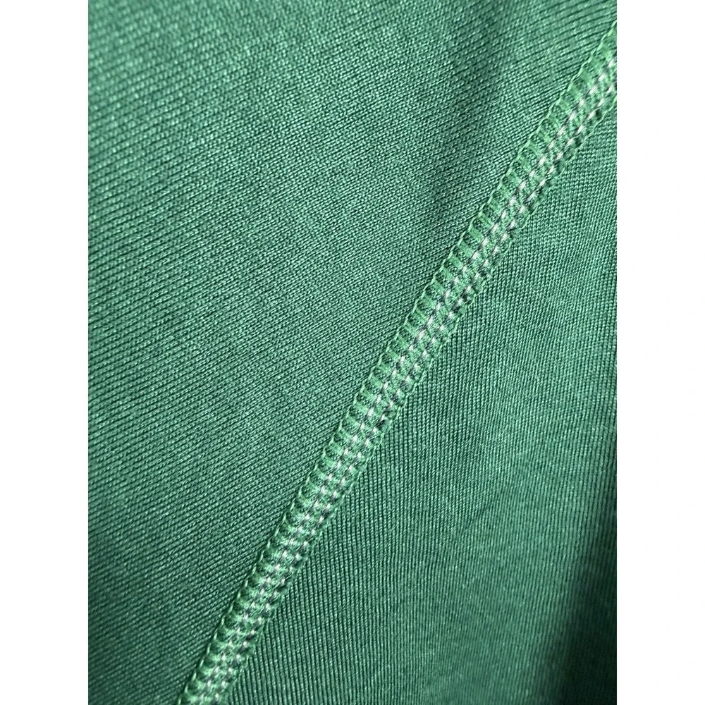 Miami Hurricanes Adidas Green Climalite Performance Baseball T-Shirt Size XL - Picture 5 of 9